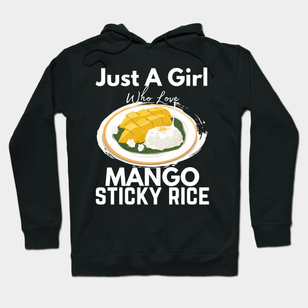 Mango Sticky Rice Milli Thailand Summer Food Lover I Lover Thailand Hoodie by Johner_Clerk_Design